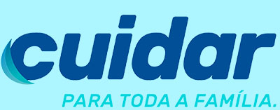 logo com fundo azul claro